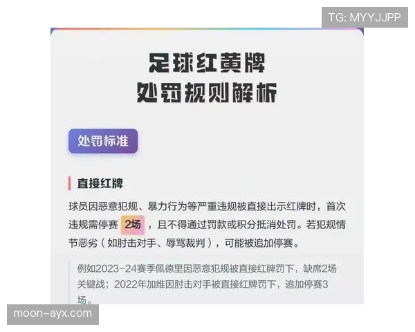 累计犯规规则解读：黄牌累计、停赛判定与清零时点